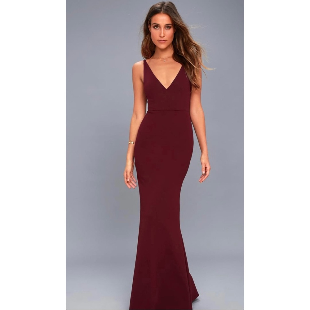 Lulu’s Melora Plum Purple Sleeveless Maxi Dress -bridesmaid dress
